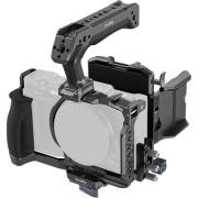 SmallRig 6113 - zestaw (klatka, uchwyt górny, płytka V-Mount z osłoną LCD, zapięcie, zacisk HDMI) do Nikon ZR
